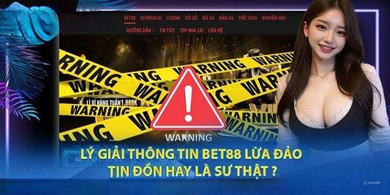 Bet88 lừa đảo có phải sự thật